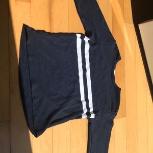 Brandy Melville long sleeve crop top.